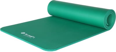 ForzaFit Yogamat - Fitness Mat met Draagriem - Extra dik 10 mm - Groen