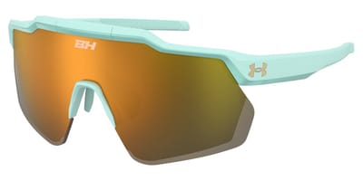 Under Armour UA FLIPPED PRO AQUA/ GOLD MIRRORED OLEOPHOBIC 99/1/125 Herrenbrillen Zonnebrillen