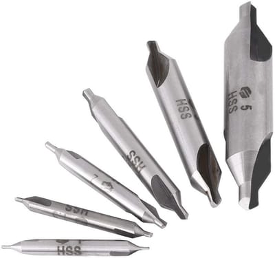 Zelfcentrerende Pusat Boortjes Set HSS 6-Delig (1/1.5/2/2.5/3/5mm) voor Metaal