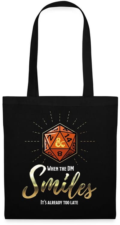Dungeons And Dragons When Dungeon Master Smiles Tas Van Stof Schoudertas