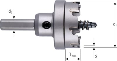 Rotec HM Gatfrees 'Easy', Tmax=12, ø32,0