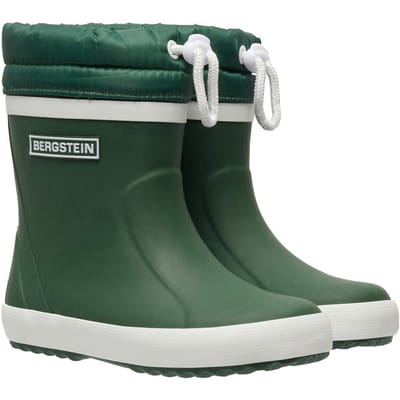 Bergstein Classic Thermo – Gevoerde Regenlaarzen Kinderen – Winterlaarzen – Jongens & Meisjes – Dark Green