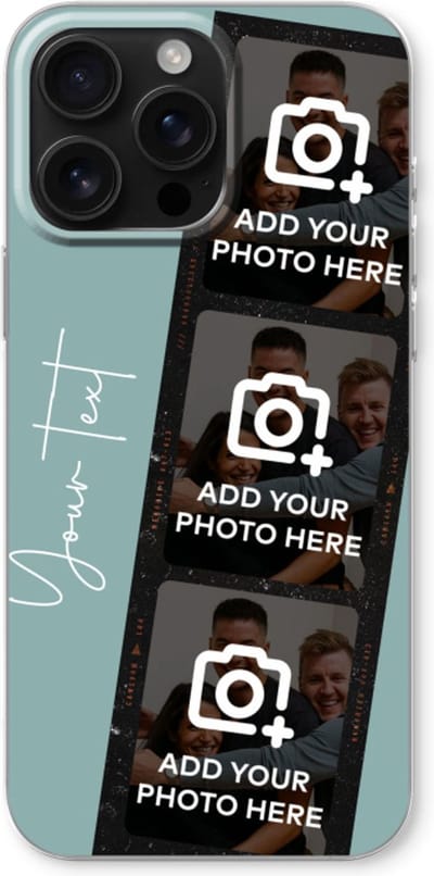 Gepersonaliseerd - Case Company® - Hoesje geschikt voor iPhone 16 Pro Max hoesje - Filmrol N°1 - Soft Cover Telefoonhoesje - Bescherming aan alle Kanten en Schermrand