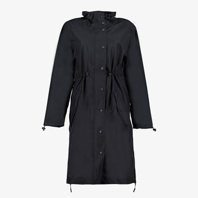 Mountain Peak 2 in 1 dames parka regenjas - Zwart - Maat S