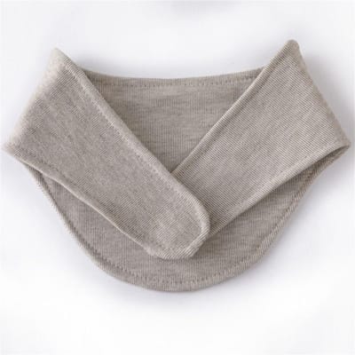 Pure Katoenen Nekbescherming Kleine Sjaal voor Mannen&Vrouwen Kraagsjaal in Geconditioneerde Ruimtes Multifunctioneel Comfortabel Kou gray