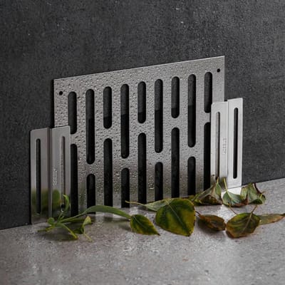 Afvoerrooster Set - Drainage Rooster - Buiten Afvoeren - Roestvrij Staal - 7.5-40 cm Breed - Zilver