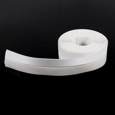 3 Couleurs Bande d'Étanchéité en Caoutchouc Silicone 35 mm pour Fenêtre Porte Type 2 white
