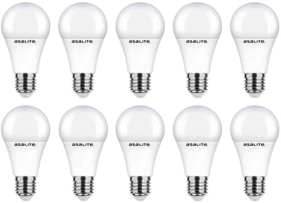 Asalite LED Lamp A65 E27 Fitting - 18W = 125W - 2000 Lumen - 3000K Warm Wit Licht - Niet Dimbaar - 220-240V - Energiezuinig- 10 stuks