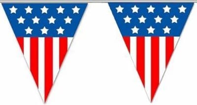 Vlaggenlijn USA 5mtr.