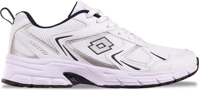 Lotto KITAURA Unisex sneaker lage schoenen 2400010U wit/marineblauw