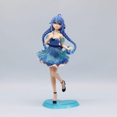 Nieuwe Mushoku Tensei Anime Figuur Roxy Migurdia Bloemenfee Kawaii Meisje Actiefiguur Verzamelspeelgoed gray