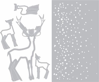 Sizzix Thinlits Snijmal - Winter Wonderland