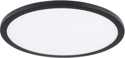 EGLO Fueva Flex inbouwlamp - LED - Zwart - 22.5cm - 3000K - flexibele montage