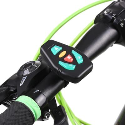 Knipperlicht Draadloze Afstandsbediening voor Reflecterend Vest Rugzak voor Fietsen Hardlopen Wandelen Joggen black