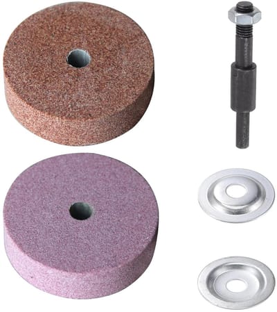 Hoogwaardige Slijpwiel voor Bankgrinder - Buitendiameter, Gaten diameter en Dikte voor Staal en Metaalbewerking, Grittype