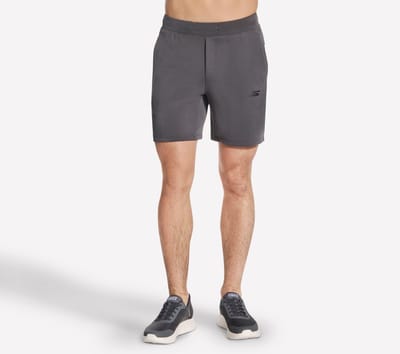 Skechers SKECHCLOUD ELEVATE 2.0 SHORT Heren Broek - Donkergrijs