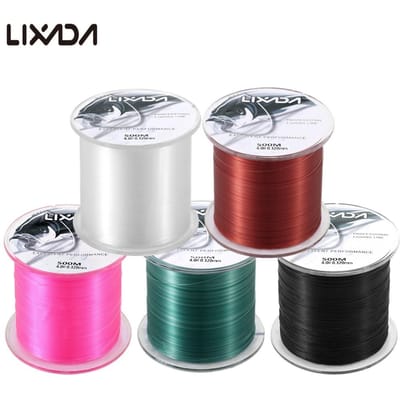Lixada 500m 0.8 - 8.0 Nylon Vislijn Duurzaam Monofilament Rock Sea Green8