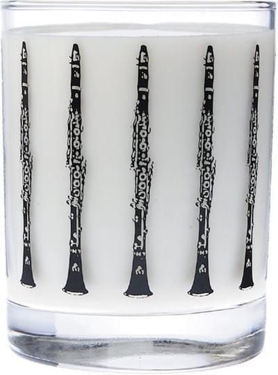 Drinkglas klarinet