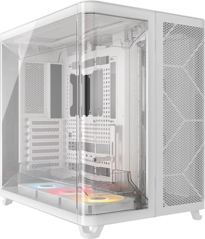 Corsair AIR 5400 RS-R ARGB White - Case - Miditower - Wit