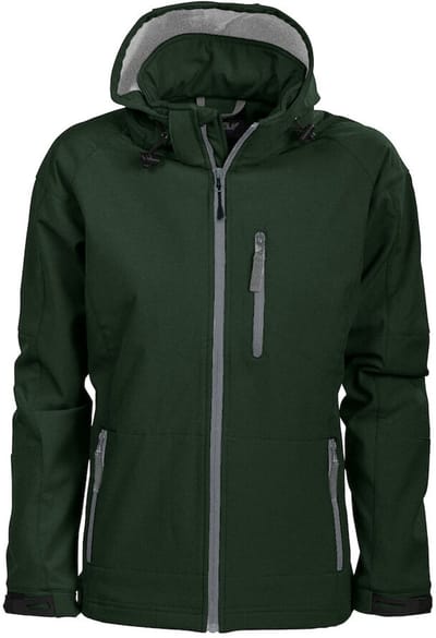 D.A.D SOFTSHELL TULSA LADY 150863 - Donker Groen - S