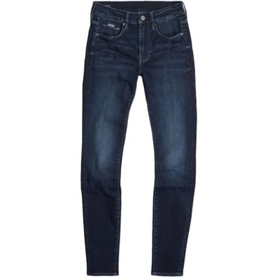 G-STAR 3301 Skinny Wmn Dames Jeans - dk aged