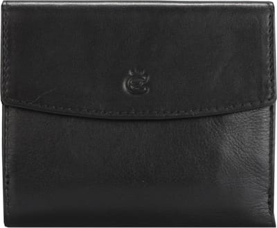 Esquire Eco Portemonnee Leer 10,5 cm - Jongens - Horizontaal - schwarz