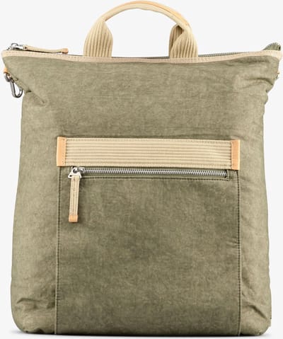 JOST Schoudertas Laptoptas met laptopvak Kerava X-Change Bag Olive Olijfgroen