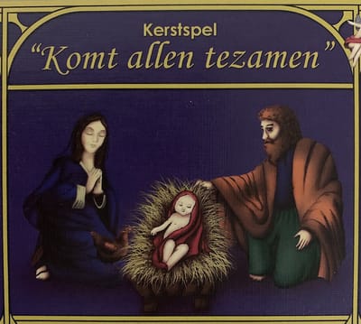 Komt allen tezamen - Kerst Kaartspel over de Geboorte van Jezus - Maak de kerststal compleet - Christelijk kerstverhaal