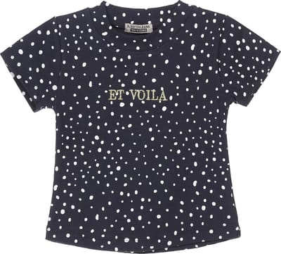 DJ Dutchjeans - Meisjes t-shirt - Navy - Maat 128