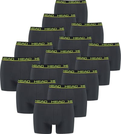 BOXERS Set van 15 HEAD Basic Boxers Boxershorts voor heren