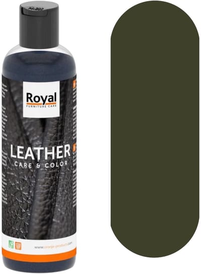 Royal Leather Care & Color - Olijf groen