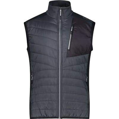 Hybride fleece mouwloze donsjas CMP Stretch