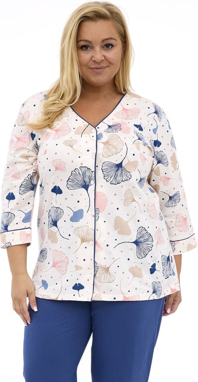 Cornette Dames Pyjama Winter Grote Maten Tess 842/394 46 / 3XL
