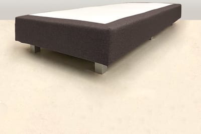 Losse boxspring - Pocketvering - boxspringonderstel - boxspringbedbodem - zonder matras - 60x180 cm - BRUIN