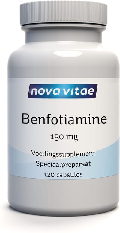 Nova Vitae - Benfotiamine - (Vitamine B1) - 150 mg - 120 capsules