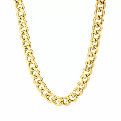 Bijoutheek Collier Schakel Gold