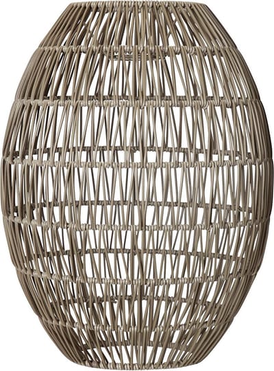 Star Trading lampenkap lime, rotan, beige, E27, buiten, 40 cm