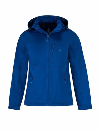 BJØRNSON Olaf Softshell Zomerjas Heren - Stretch - Maat 2XL - Blauw