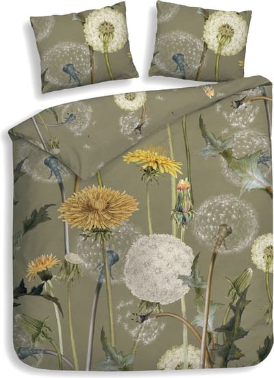 Heckettlane Zelena Dekbedovertrek - Tweepersoons - Katoen - 200x200-220cm - Groen
