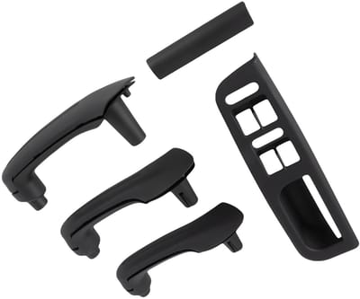 Dailygoods- Deurgreep 5 Stuks - Trekgreep Binnen Links/Rechts - Geschikt voor Passat B5/Golf 4 - OEM-Nummer 3B0867171/3B0867172 - Hoogwaardige Kwaliteit - Handgreep