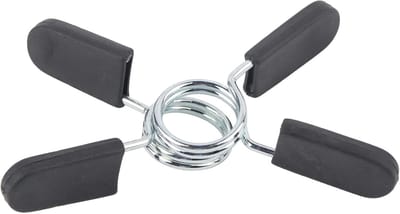 2-delige halterveilige klemmen voor 25 mm halters, voorkomt verschuiven van gewichten, ideaal voor fitness en thuistraining
