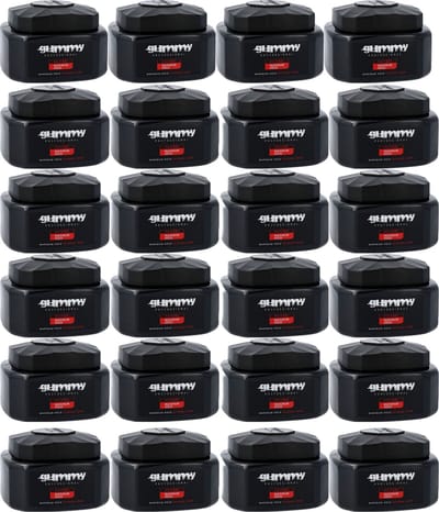 Gummy Hairgel Maximum Hold 500ml Rood - 24 Stuks