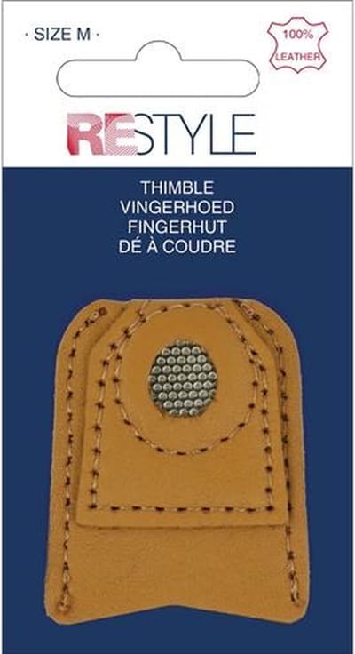 ReStyle Leren Vingerhoed Maat: Medium