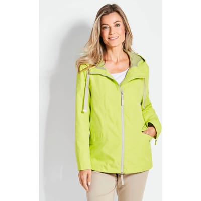 Functioneel jack in een sportieve look - lichtgroen - Gr. 38 van Goldner Fashion