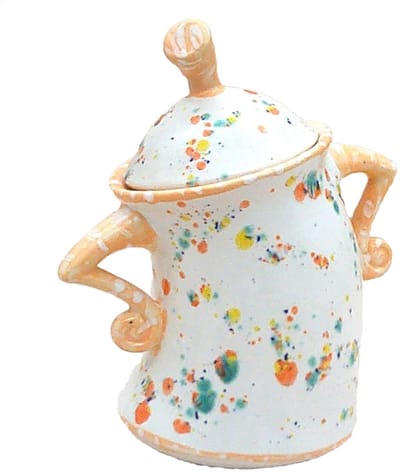 Ynkkvre - Keramische Potten Set - Retro Voorraadpotten - Voorraadpot - Met Luchtdichte Retro Deksels - delige Keukenpotten Set - Geschikt voor Thee Koffie & Kruiden - Gemakkelijk te Schonen - Geel