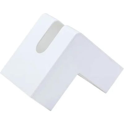 Nordisch minimalistisch creatief kantoor tissuebox huis woonkamer dubbelzijdige papierlade servethouder white