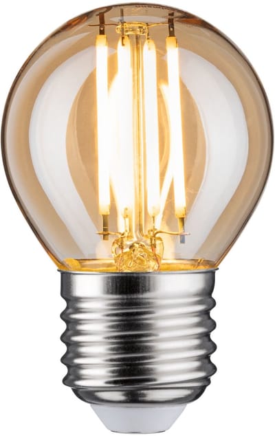 Paulmann 28713 LED-lamp Energielabel F (A - G) E27 4.7 W Warmwit (Ø x h) 45 mm x 72 mm 1 stuk(s)