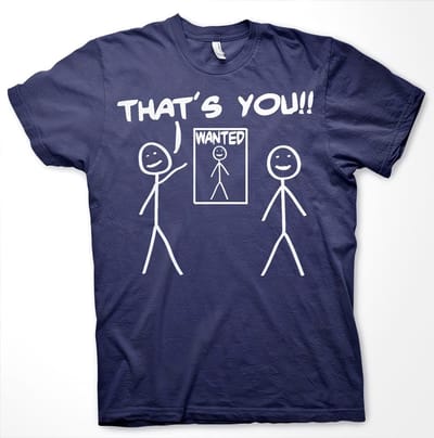 Hybris That's You Wanted T-shirt Navy