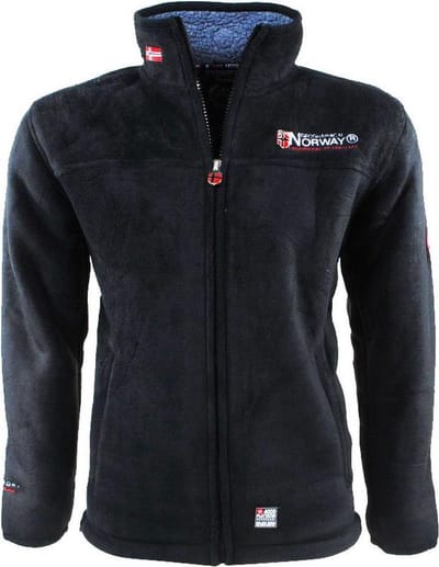 Geographical Norway - Heren Fleece Vest - Teddy Gevoerd - Ubolt - Zwart