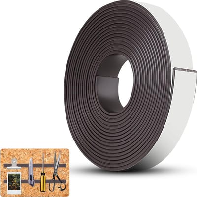 Zelfklevende Magnetische Tape 20 mm x 4 m voor Horren, Muggennetten en Creatieve Projecten